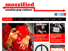 Tablet Screenshot of mozzified.com